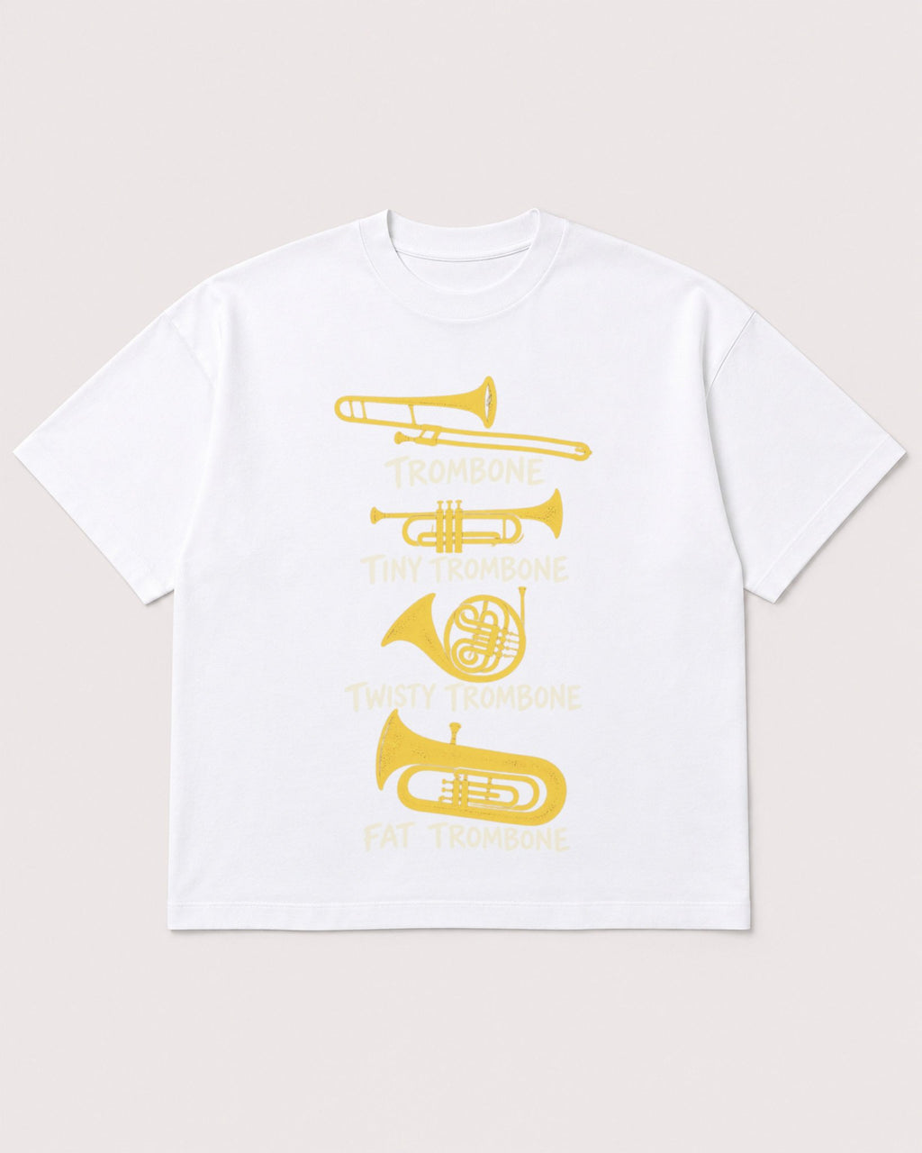 Mockup Boxy Heavyweight Tee White product