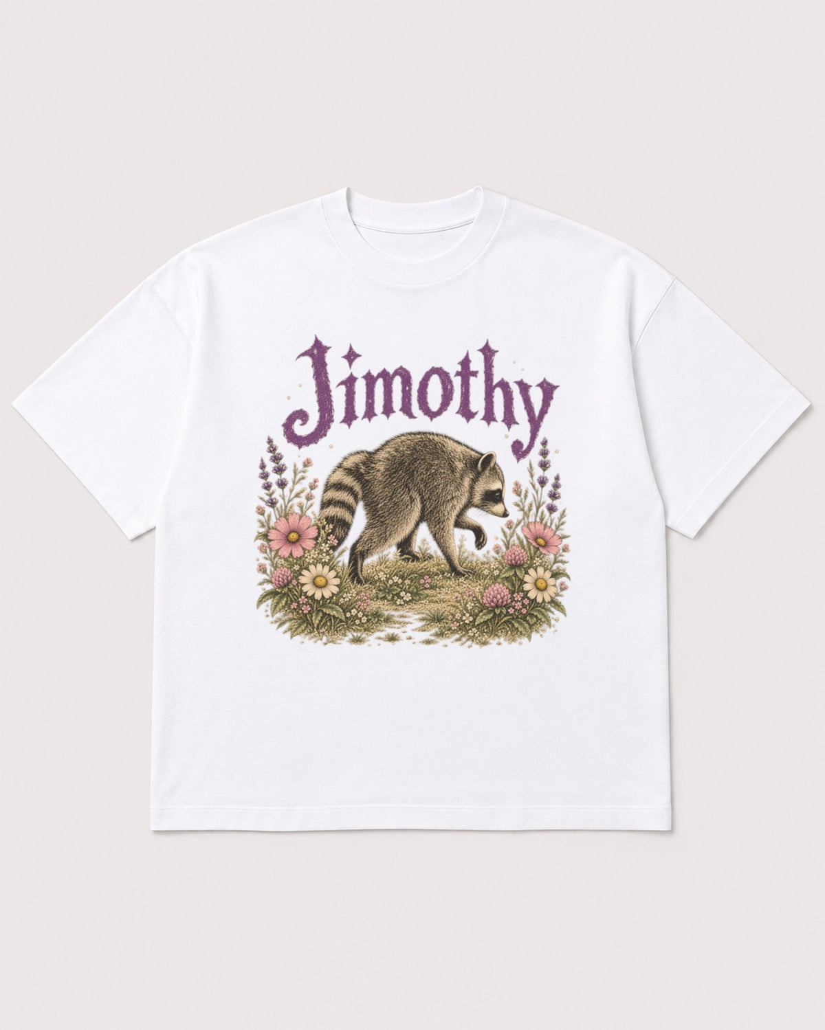 Mockup Boxy Heavyweight Tee White product