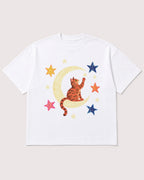 Mockup Boxy Heavyweight Tee White product
