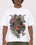 Mockup Boxy Heavyweight Tee White male close-up 04