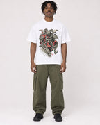 Mockup Boxy Heavyweight Tee White male full-body 04