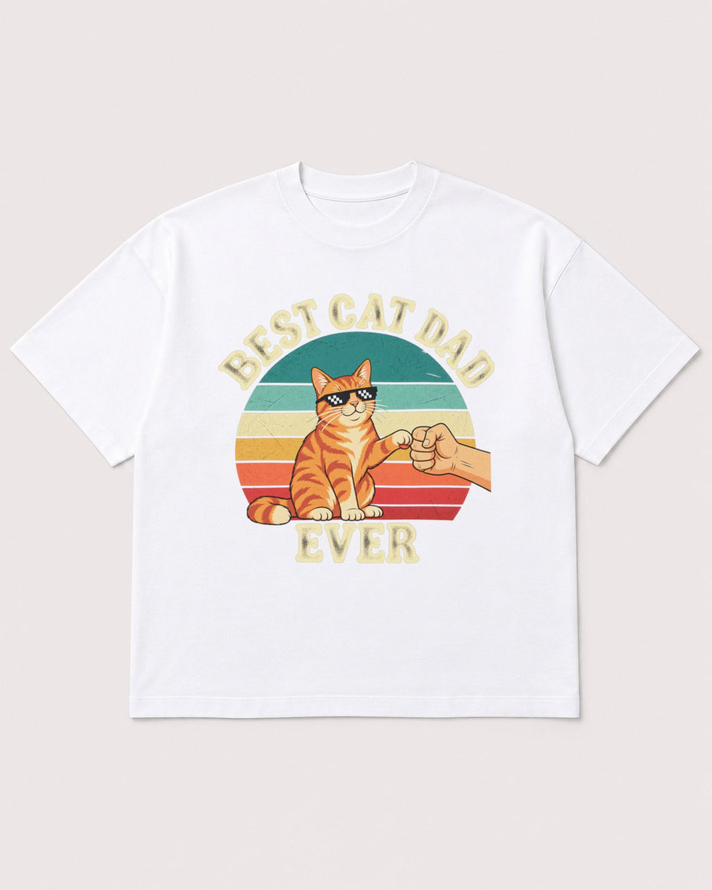 Mockup Boxy Heavyweight Tee White product