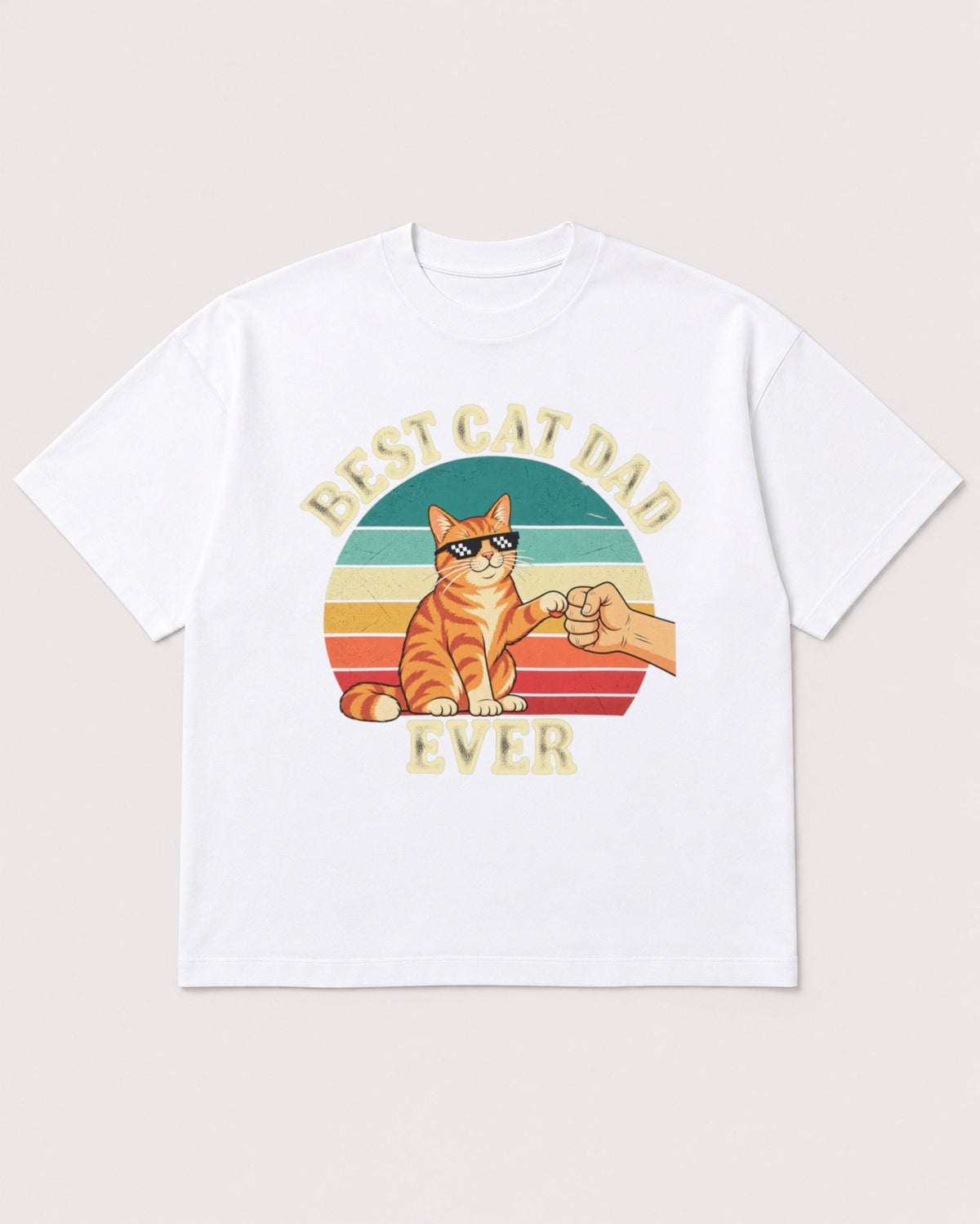 Mockup Boxy Heavyweight Tee White product