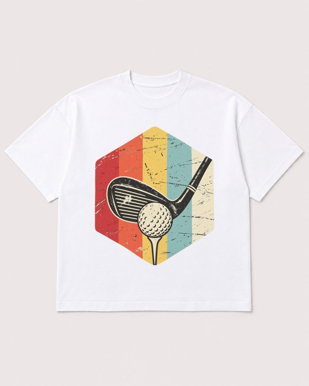 Mockup Boxy Heavyweight Tee White product