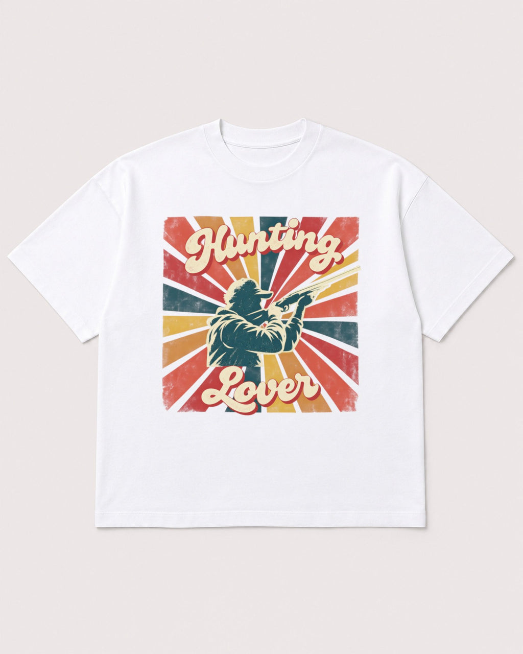 Mockup Boxy Heavyweight Tee White product