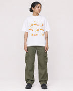 Mockup Boxy Heavyweight Tee White female full-body 12