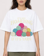 Mockup Boxy Heavyweight Tee White female close-up 02