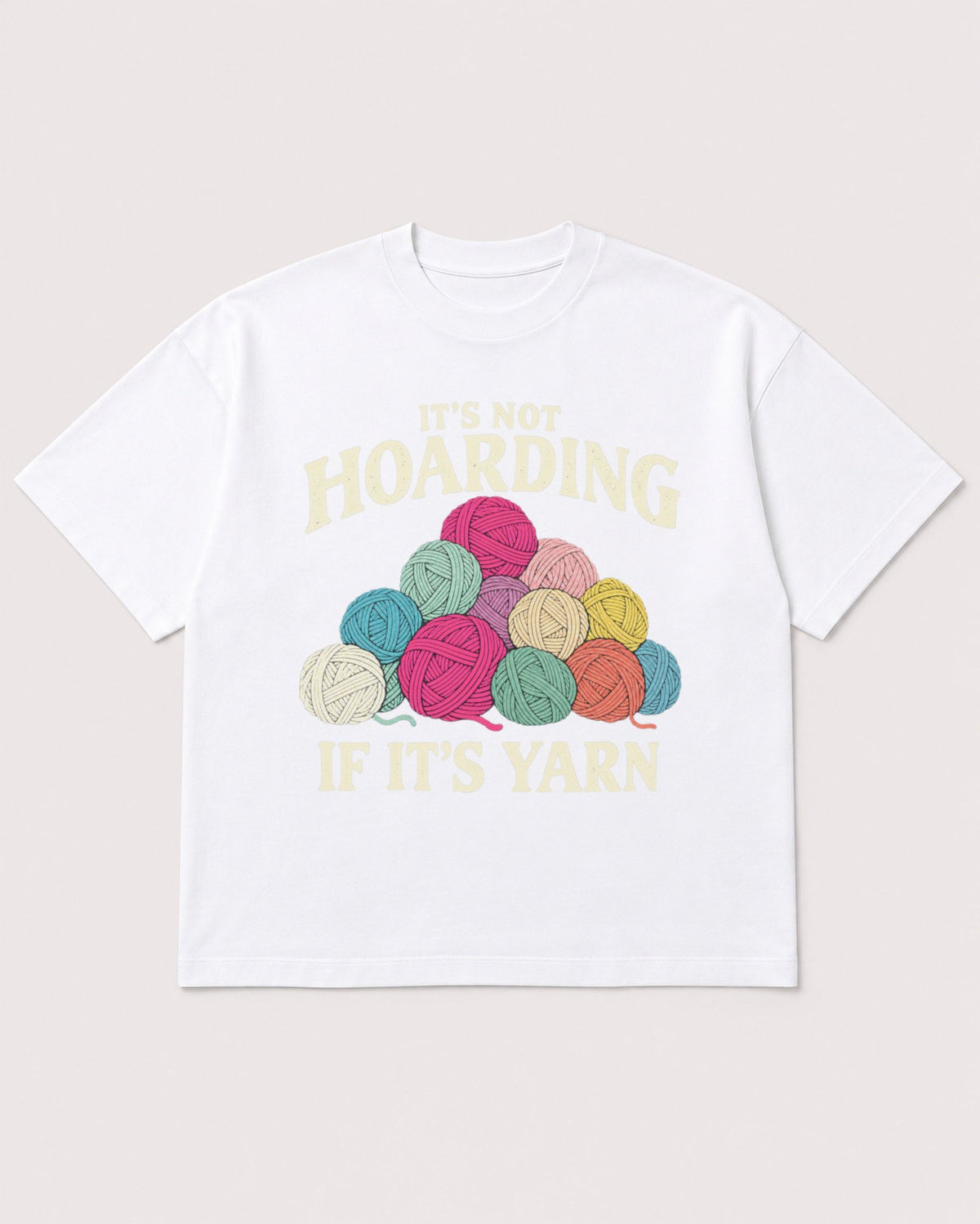 Mockup Boxy Heavyweight Tee White product