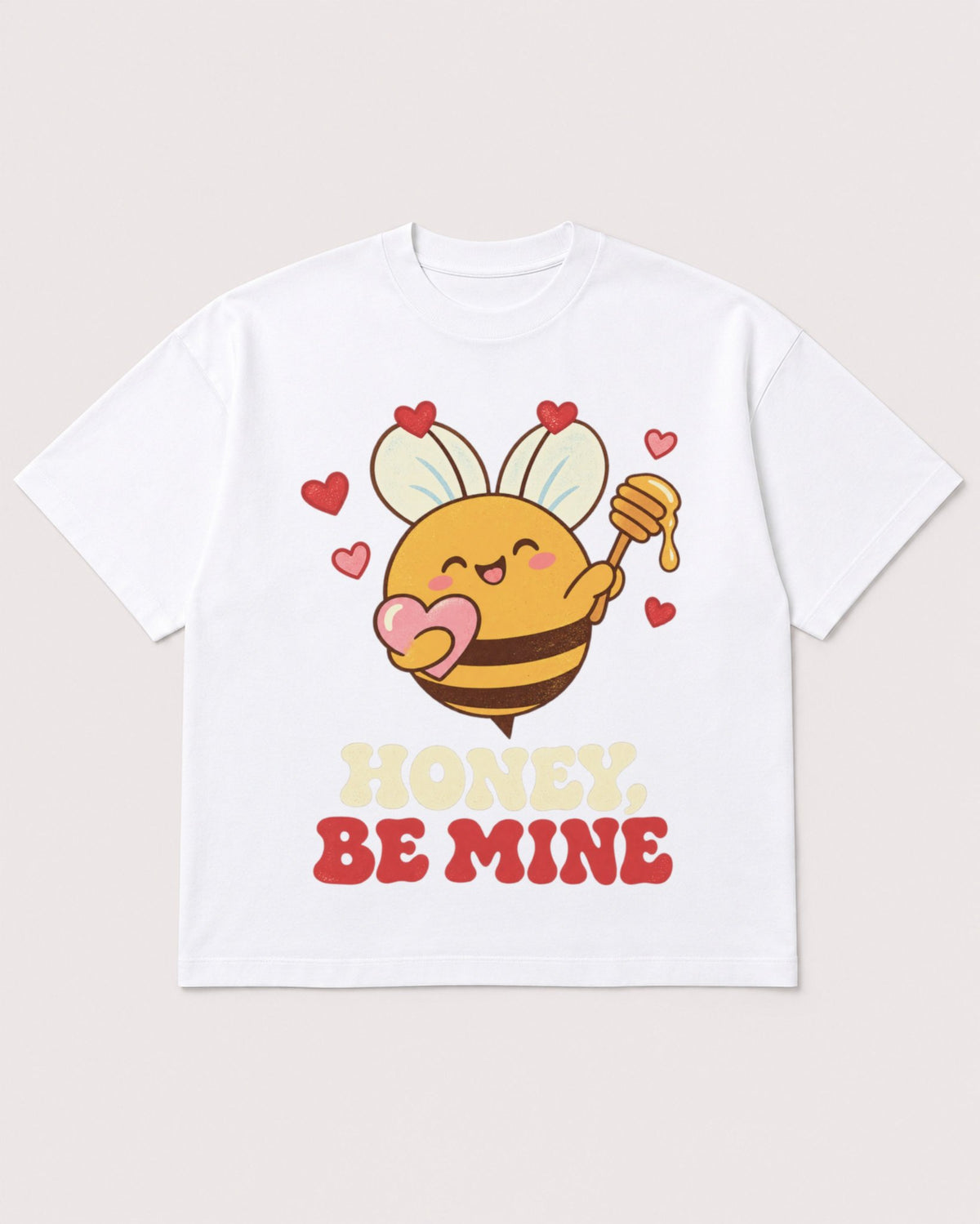 Mockup Boxy Heavyweight Tee White product