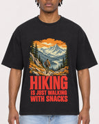 Mockup Boxy Heavyweight Tee Black male close-up 05