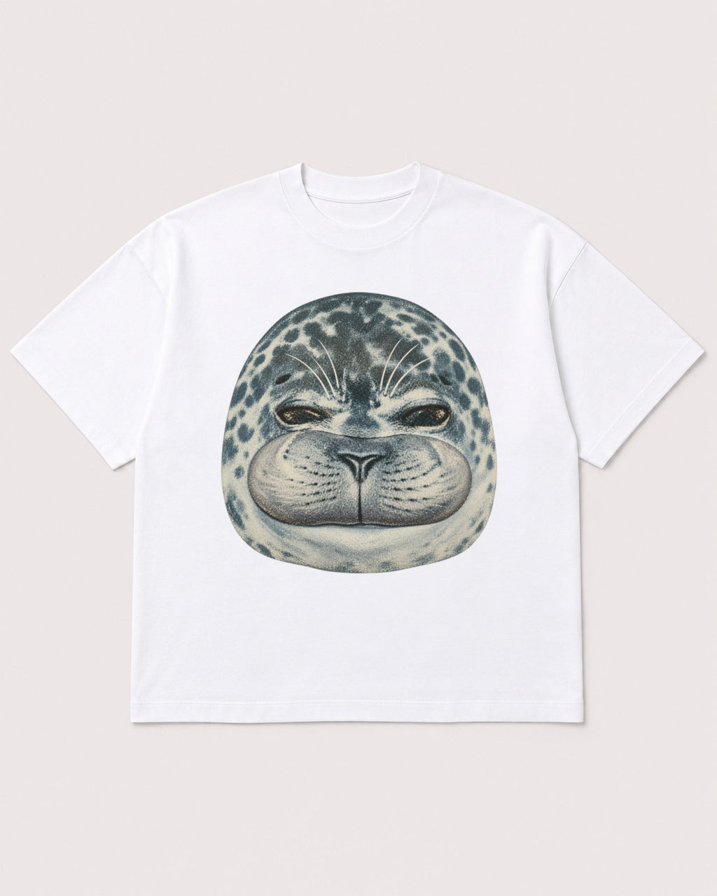 Mockup Boxy Heavyweight Tee White product