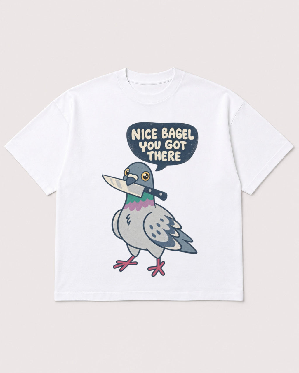 Mockup Boxy Heavyweight Tee White product