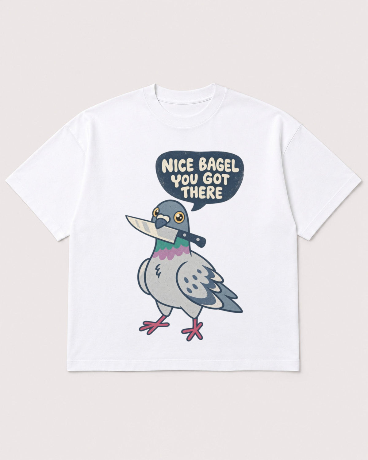 Mockup Boxy Heavyweight Tee White product