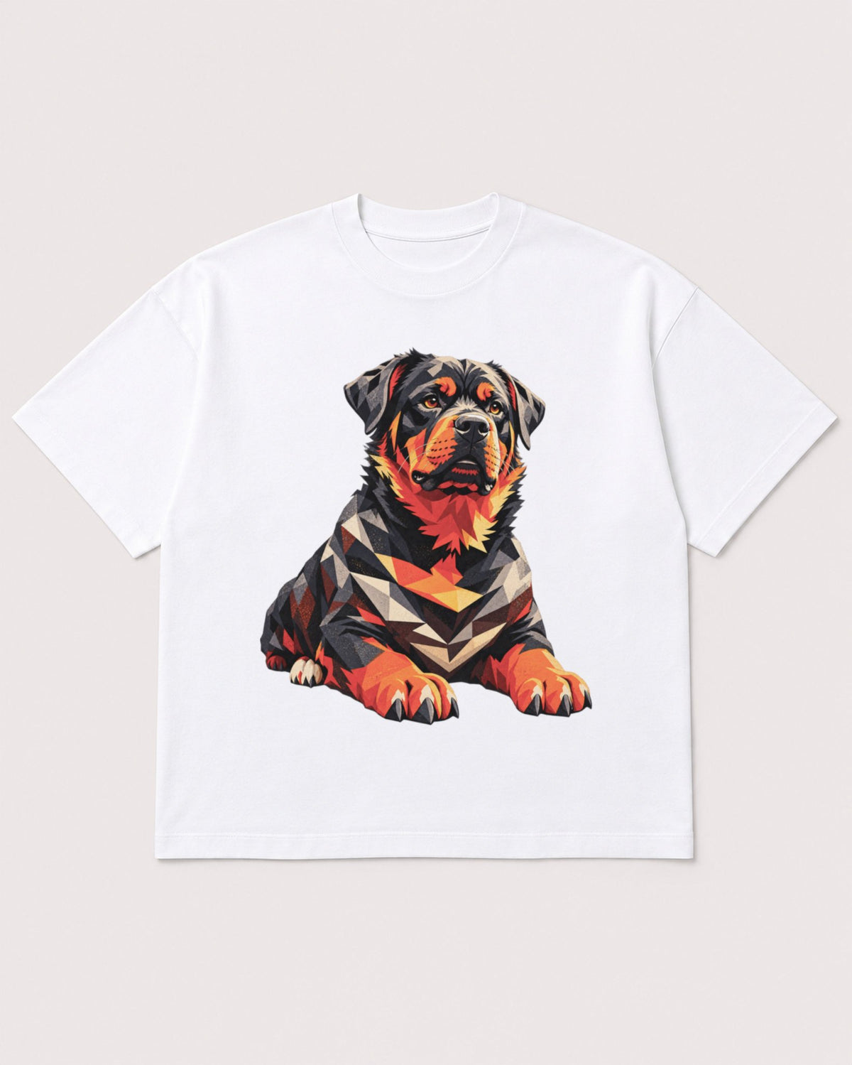 Mockup Boxy Heavyweight Tee White product