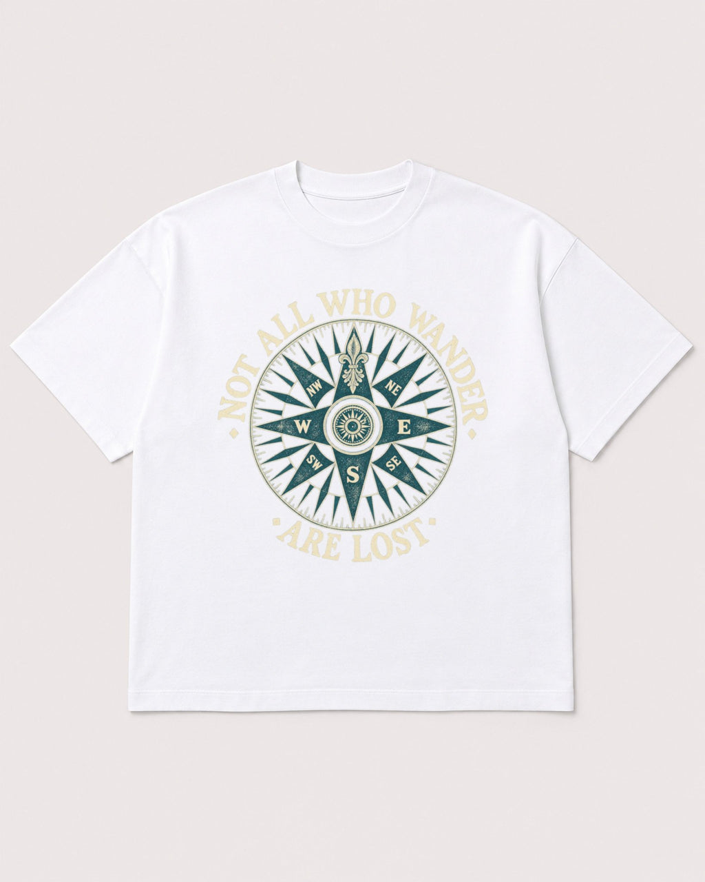 Mockup Boxy Heavyweight Tee White product