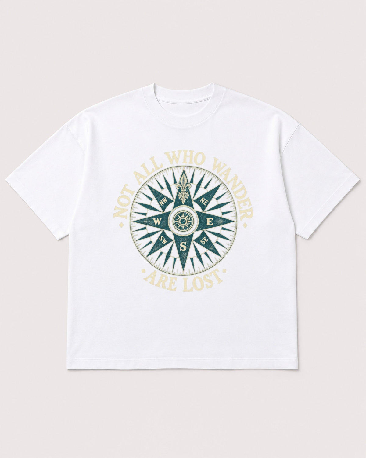 Mockup Boxy Heavyweight Tee White product