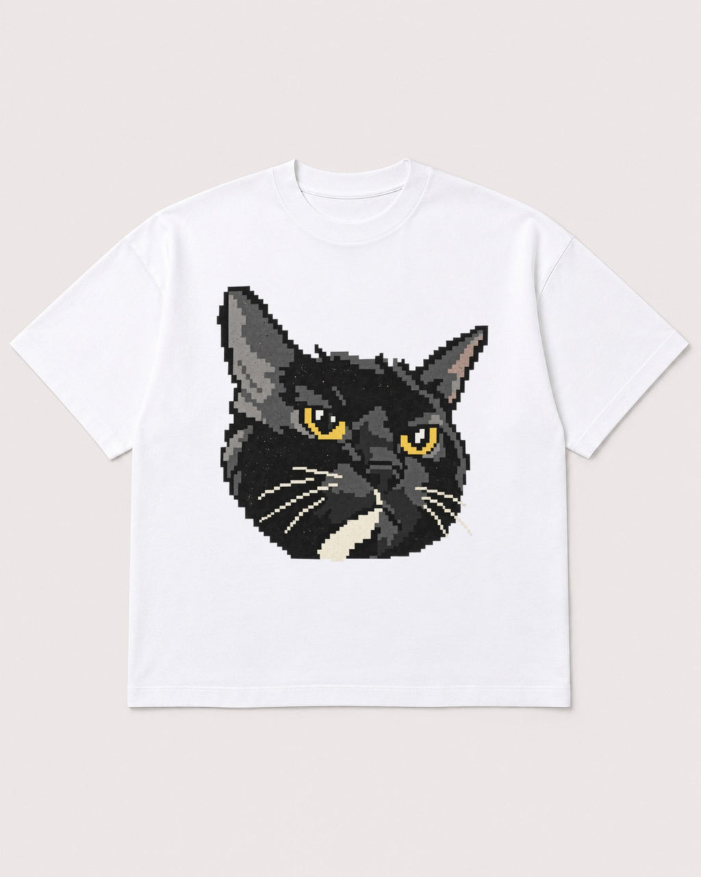 Mockup Boxy Heavyweight Tee White product