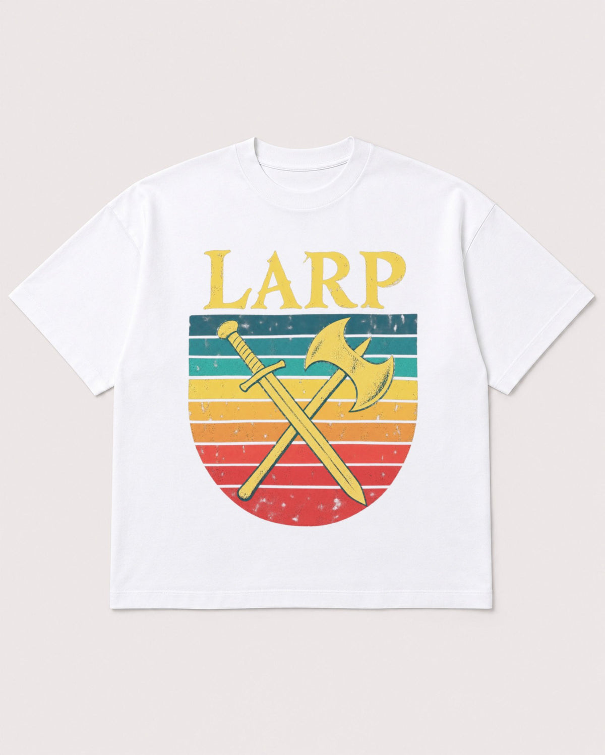 Mockup Boxy Heavyweight Tee White product