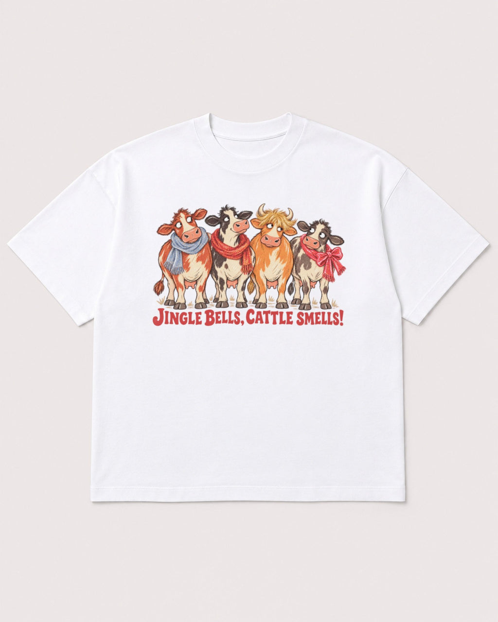 Mockup Boxy Heavyweight Tee White product