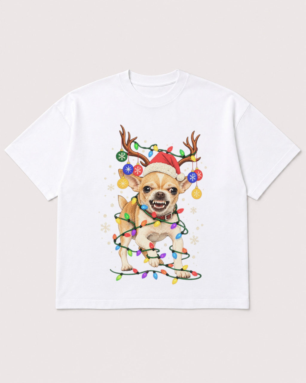Mockup Boxy Heavyweight Tee White product
