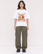 Mockup Boxy Heavyweight Tee White female full-body 02