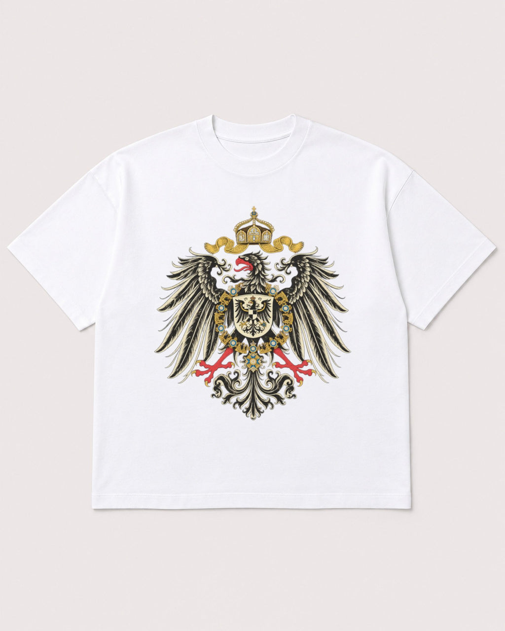 Mockup Boxy Heavyweight Tee White product