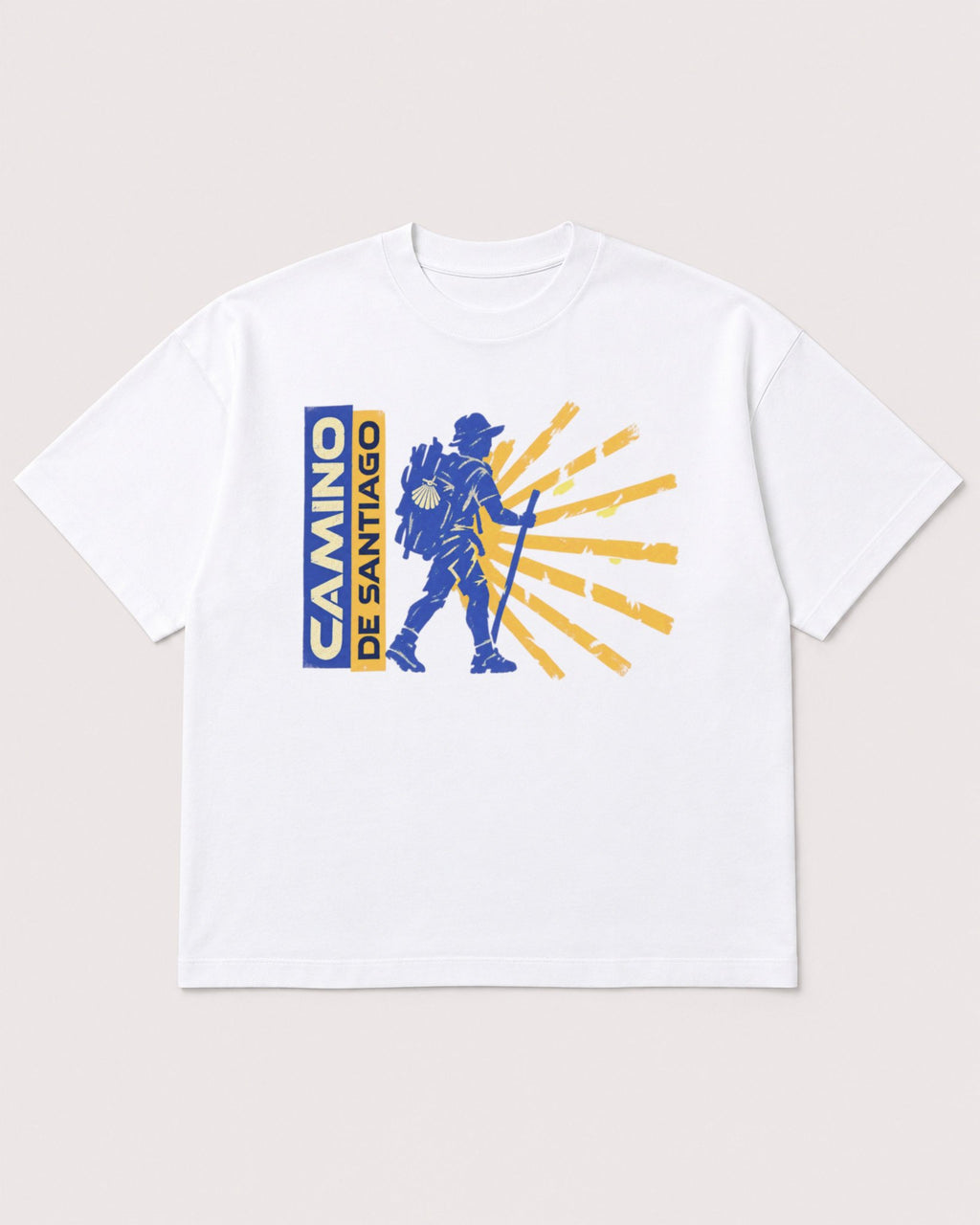 Mockup Boxy Heavyweight Tee White product