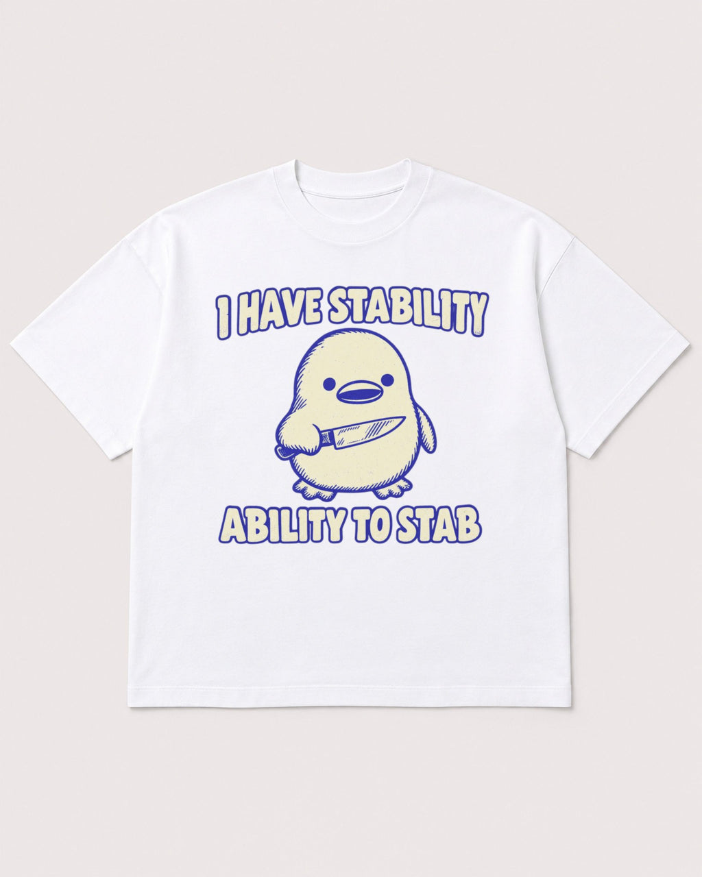 Mockup Boxy Heavyweight Tee White product