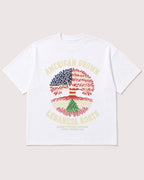 Mockup Boxy Heavyweight Tee White product