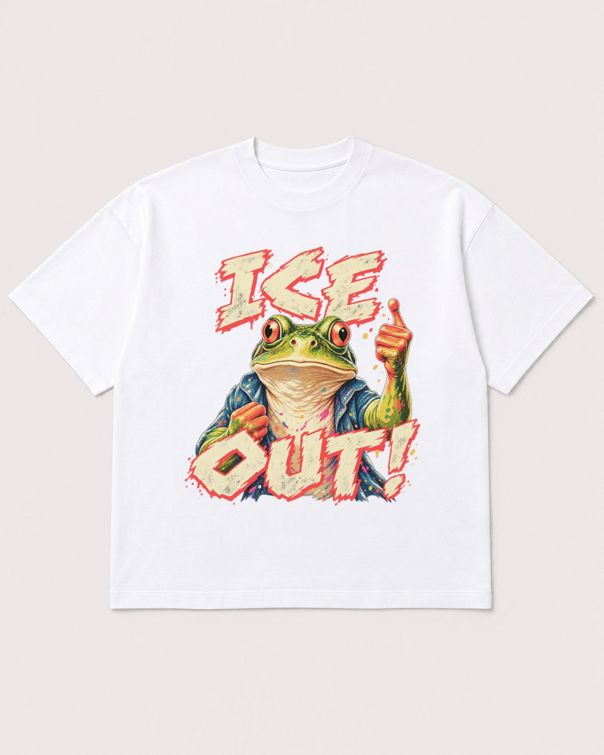 Mockup Boxy Heavyweight Tee White product