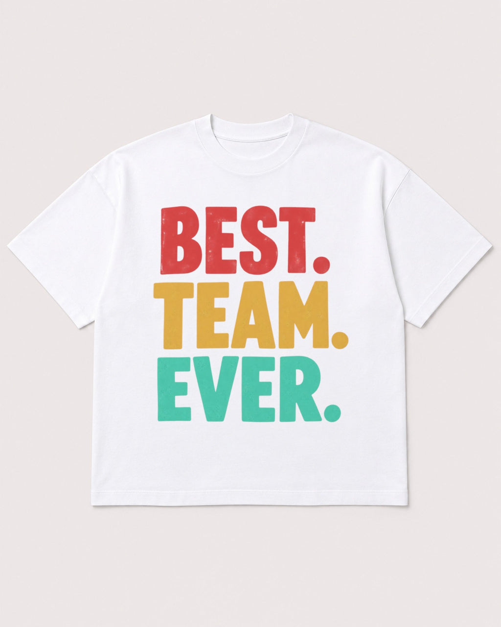 Mockup Boxy Heavyweight Tee White product