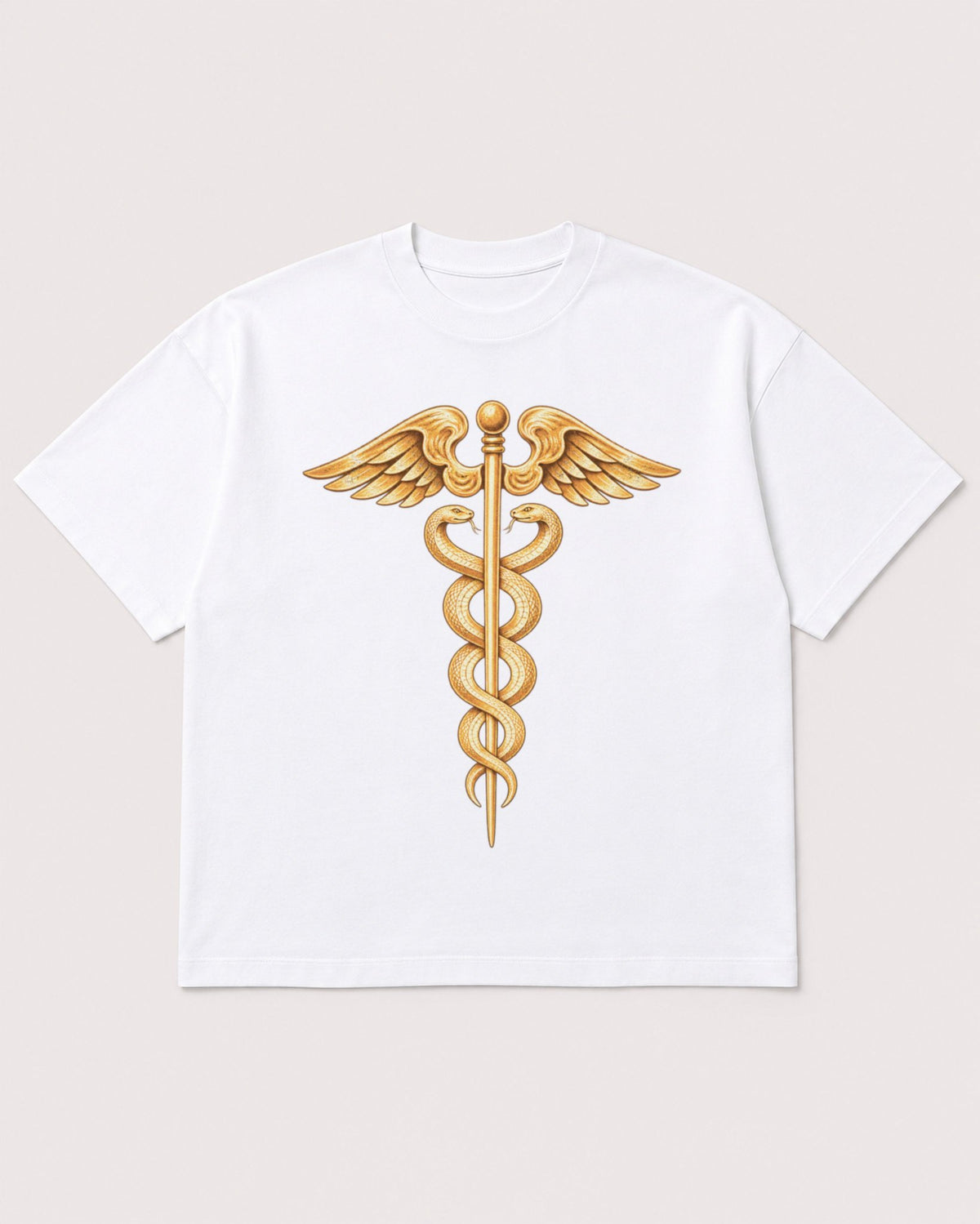 Mockup Boxy Heavyweight Tee White product