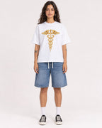 Mockup Boxy Heavyweight Tee White female full-body 06