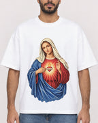 Mockup Boxy Heavyweight Tee White male close-up 07