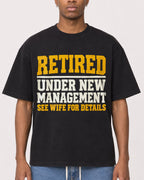 Mockup Boxy Heavyweight Tee Black male close-up 35