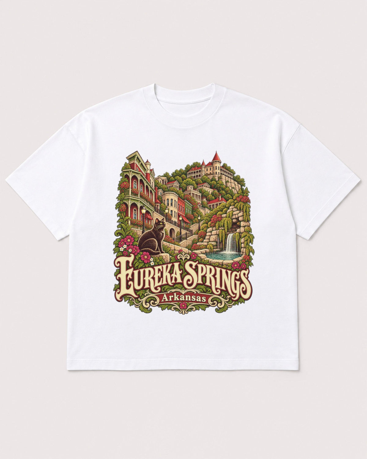 Mockup Boxy Heavyweight Tee White product