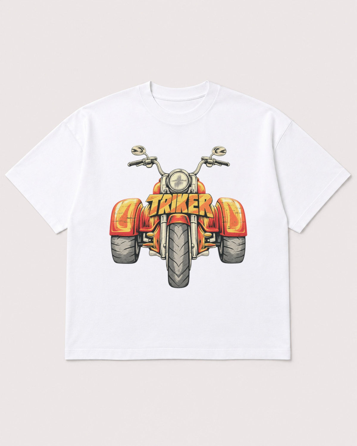 Mockup Boxy Heavyweight Tee White product