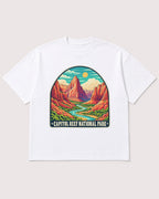 Mockup Boxy Heavyweight Tee White product