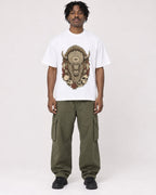 Mockup Boxy Heavyweight Tee White male full-body 04