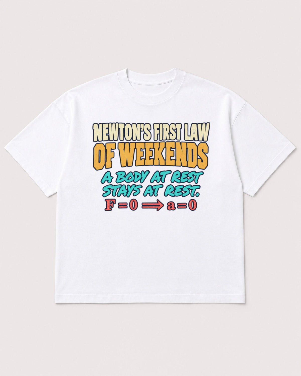 Mockup Boxy Heavyweight Tee White product