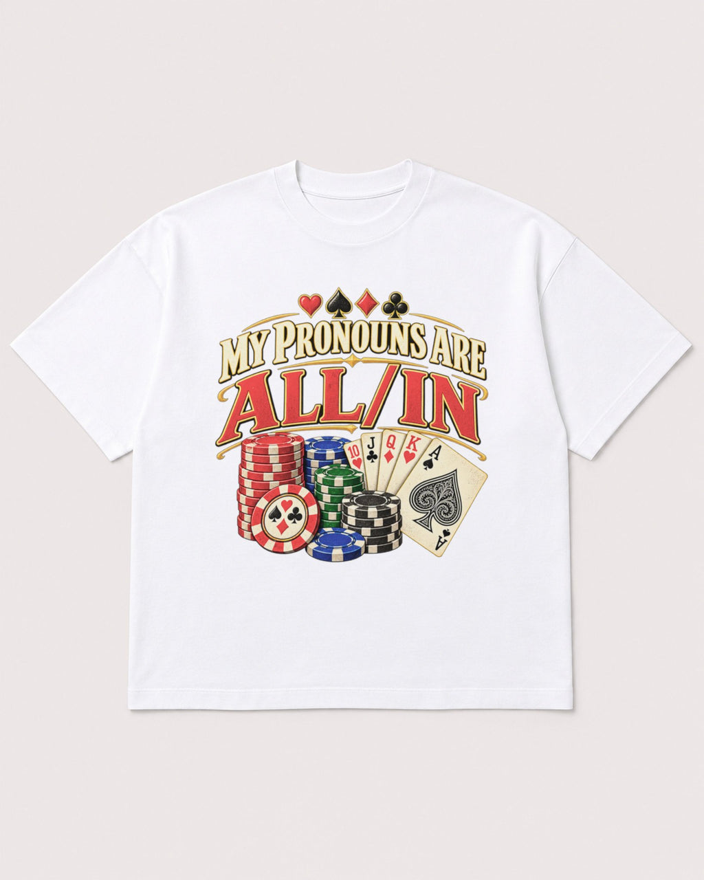 Mockup Boxy Heavyweight Tee White product