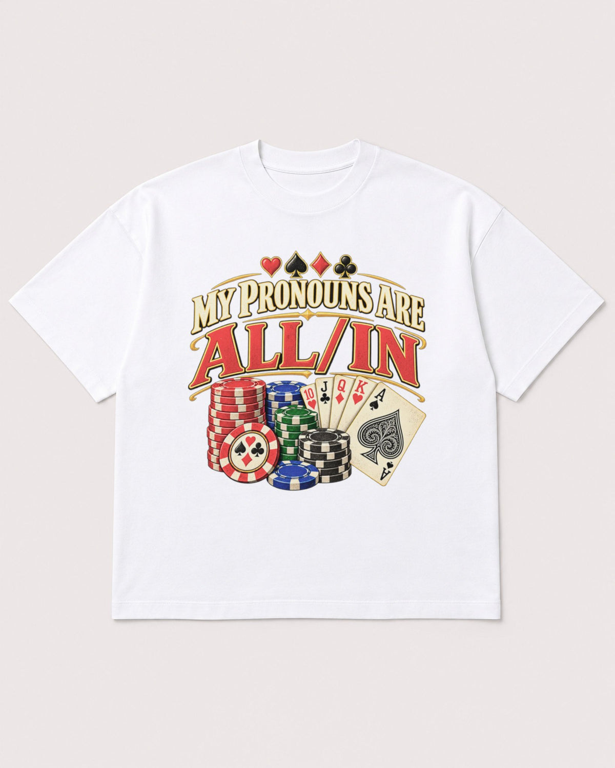 Mockup Boxy Heavyweight Tee White product