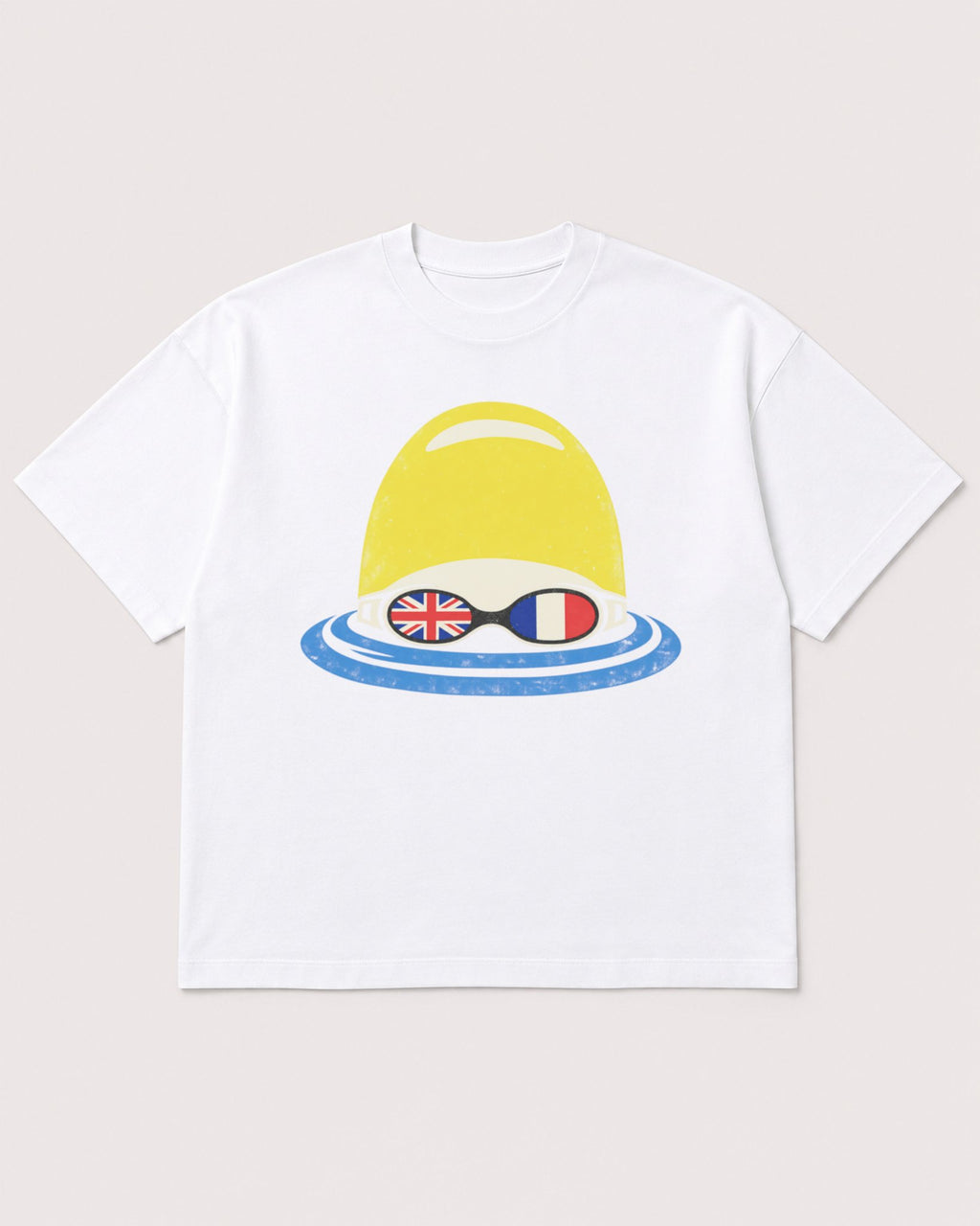 Mockup Boxy Heavyweight Tee White product