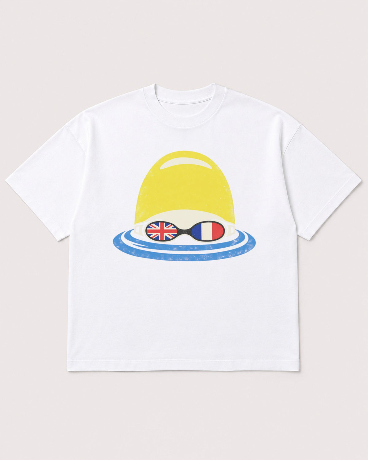 Mockup Boxy Heavyweight Tee White product