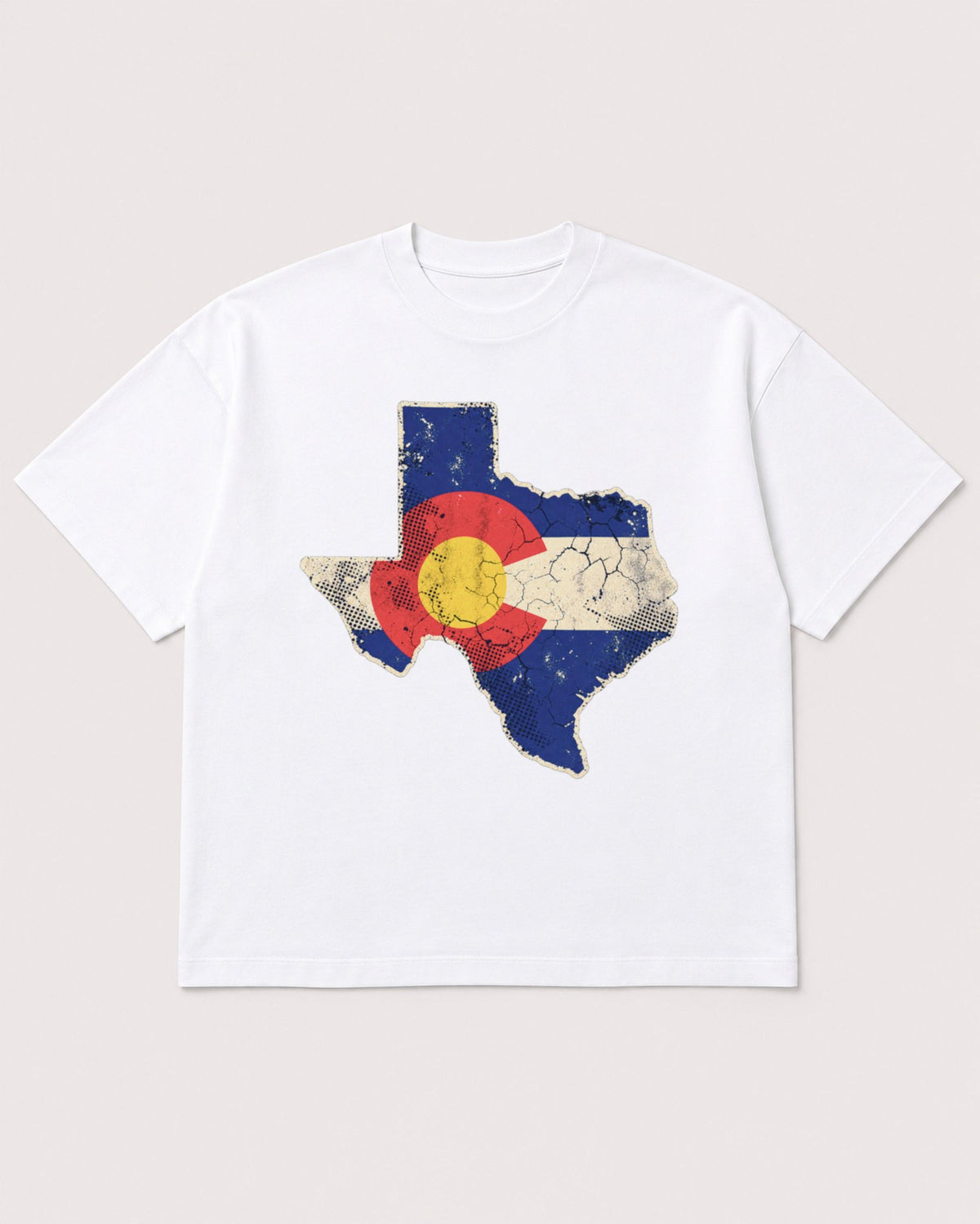 Mockup Boxy Heavyweight Tee White product