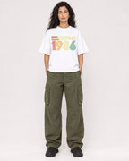 Mockup Boxy Heavyweight Tee White female full-body 07