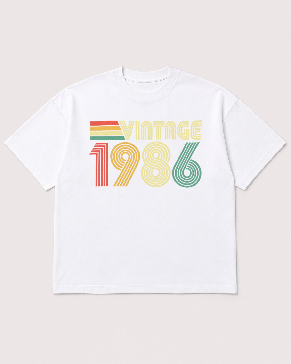 Mockup Boxy Heavyweight Tee White product