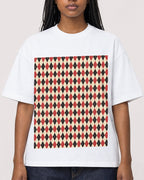 Mockup Boxy Heavyweight Tee White female close-up 04
