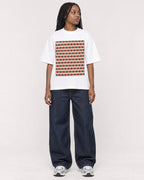 Mockup Boxy Heavyweight Tee White female full-body 04