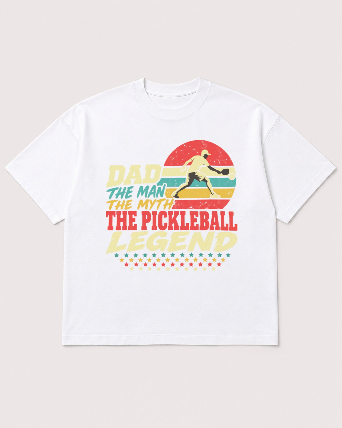 Mockup Boxy Heavyweight Tee White product